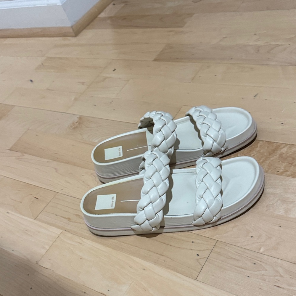 Dolce Vita Women's Tan Braided Sandals - Picture 7 of 8